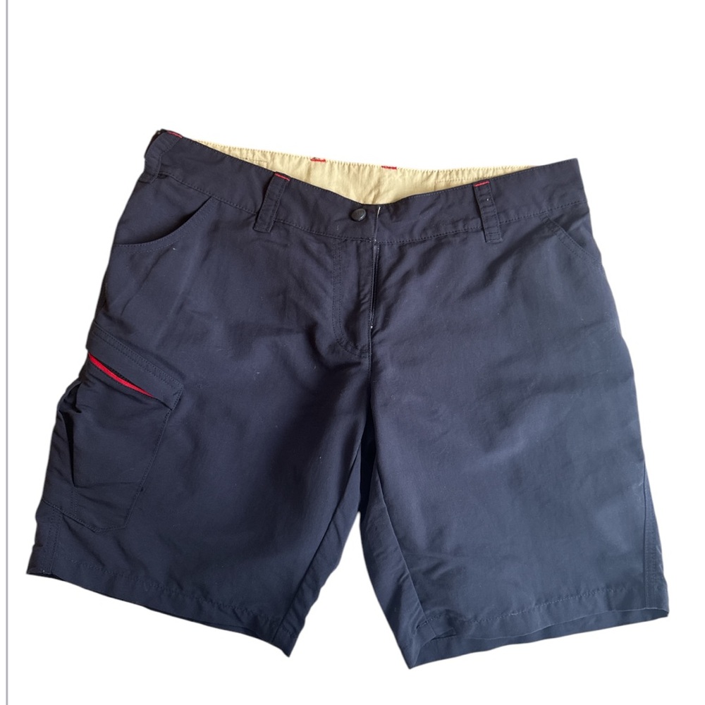 Gill Women's UV Tech Sailing Water Sport Shorts Navy Adjustable Size 8
